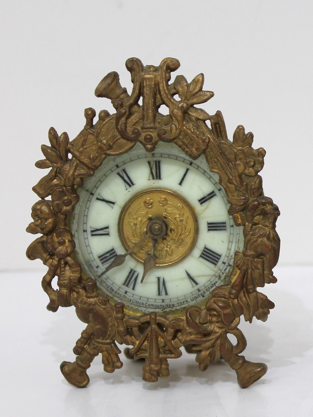 Ansonia Clock Co. “Orchestra”, ca. 1904. — Antique Clocks Price Guide