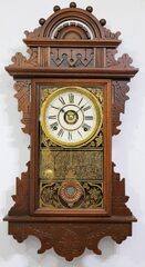Seth Thomas Clock Co. “Eclipse” variant wall clock, ca. 1890.