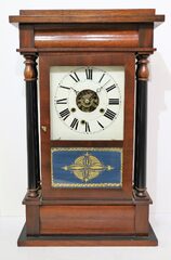 Wm. S. Johnson four-post column & cornice with alarm, 1841-1848.