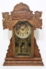 The E. Ingraham Co. “Mt. Vernon” kitchen clock,ca. 1915.