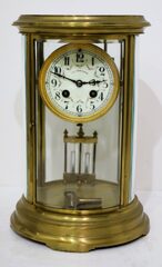 S. Marti oval crystal regulator, ca. 1900.