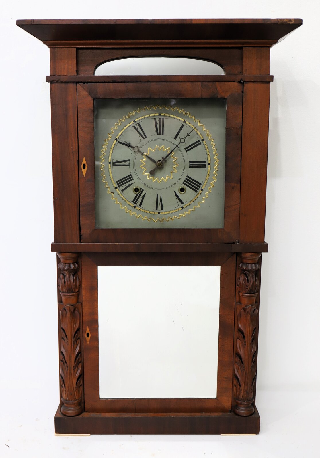 Marshall & Adams two-door column & cornice, 1833-1836. — Antique Clocks Price Guide