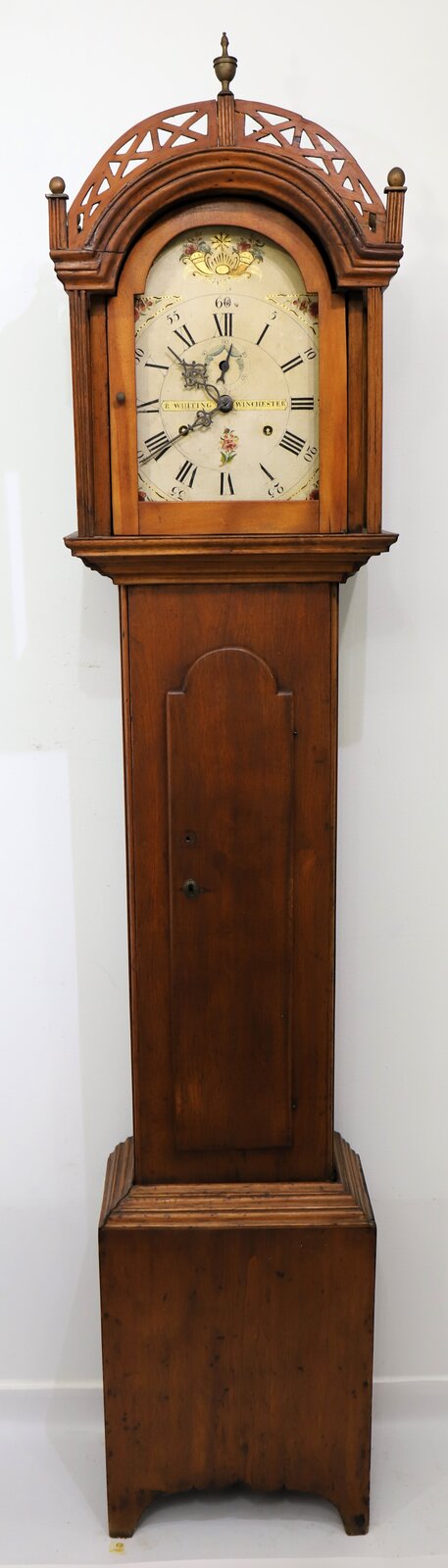 Riley Whiting tall case, ca. 1820. — Antique Clocks Price Guide