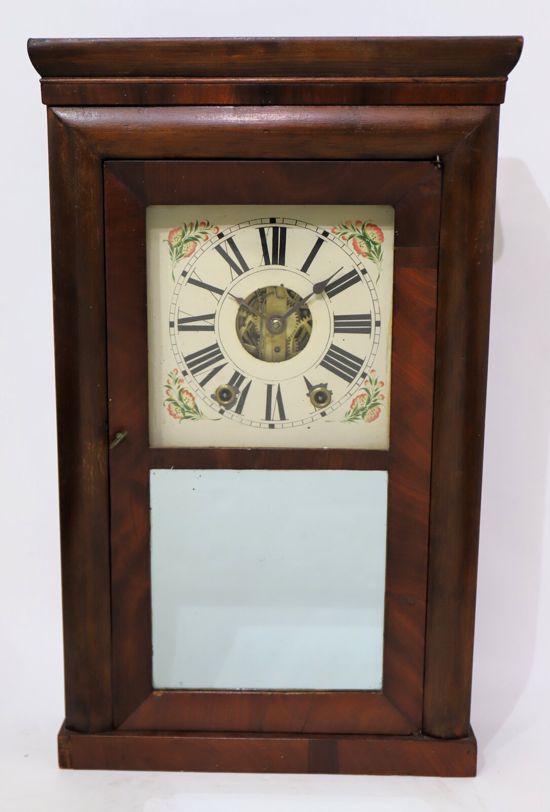 Daniel Pratt Jr. spring-driven shelf clock, ca. 1845. — Antique Clocks Price Guide