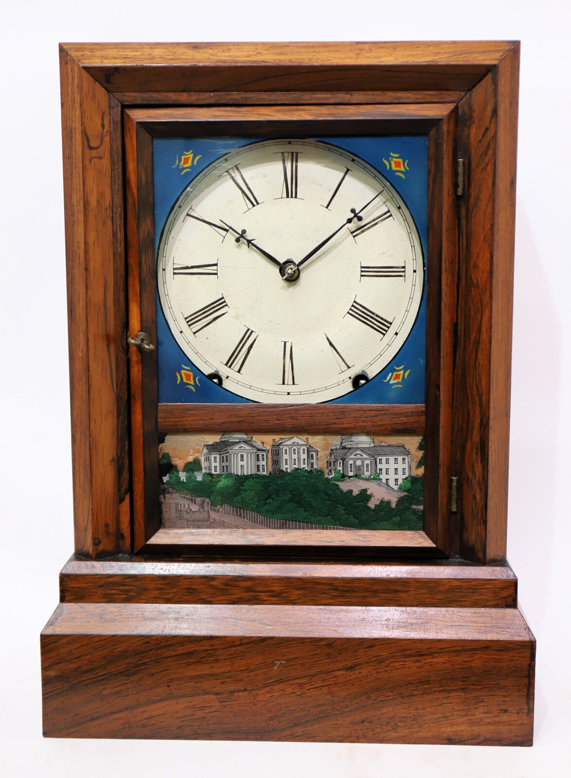 Forestville Mfg. Co. cottage clock, 1842-1849. — Antique Clocks Price Guide
