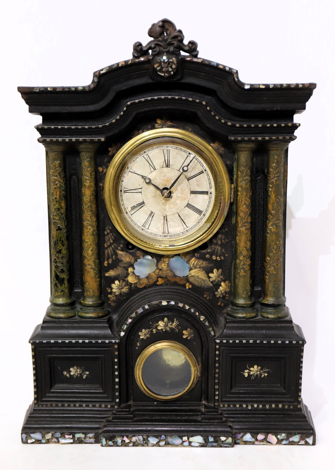 American Clock Co.(?) “Temple”, ca. 1866. — Antique Clocks Price Guide