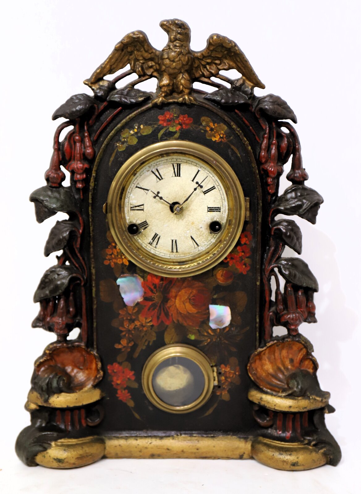 “Eagle” iron-front, ca. 1867. — Antique Clocks Price Guide