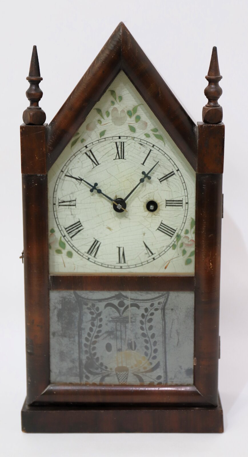 Chauncey Jerome sub-miniature steeple, ca. 1850. — Antique Clocks Price Guide