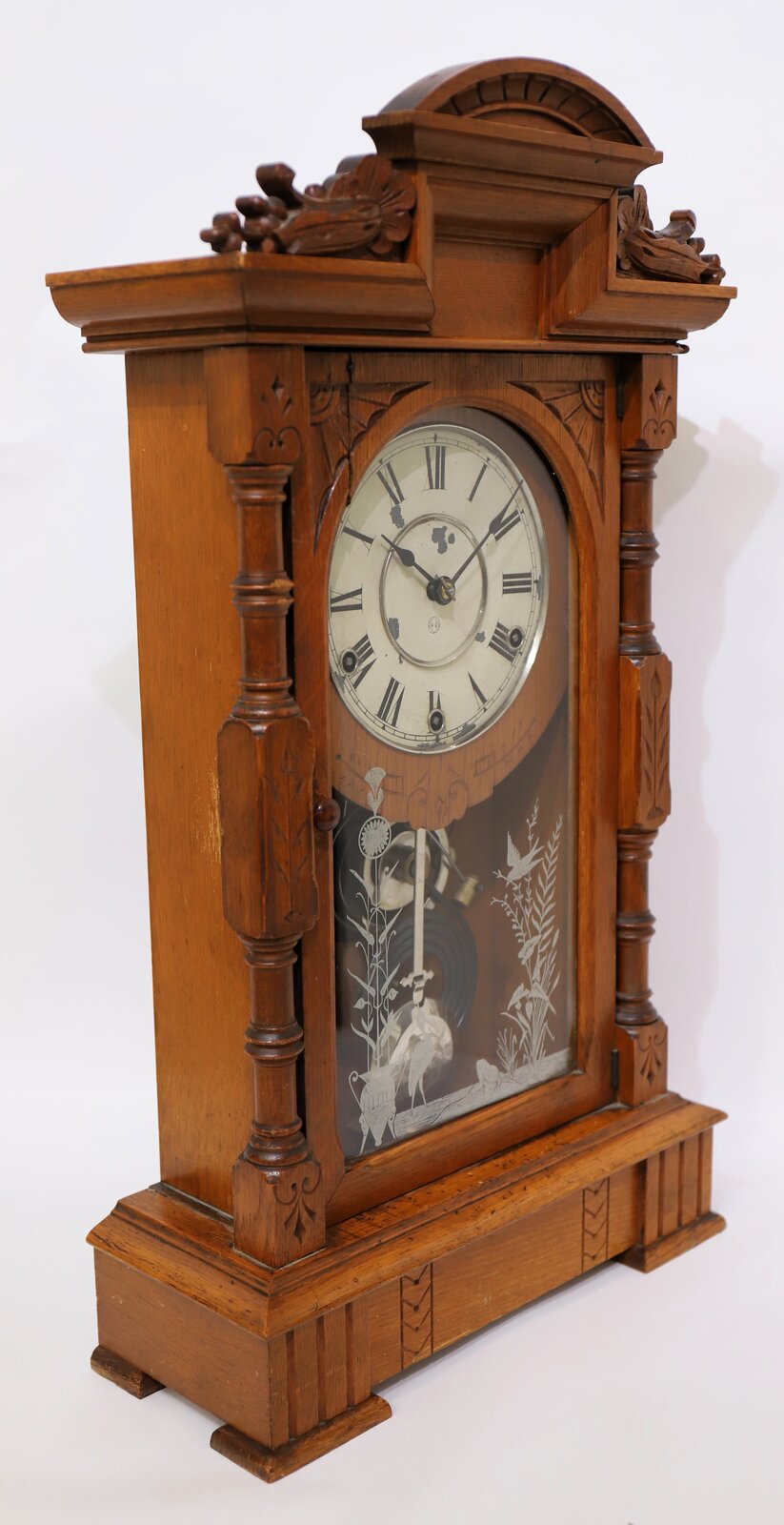 Seth Thomas Clock Co. “Hecla”, 1884. — Antique Clocks Price Guide