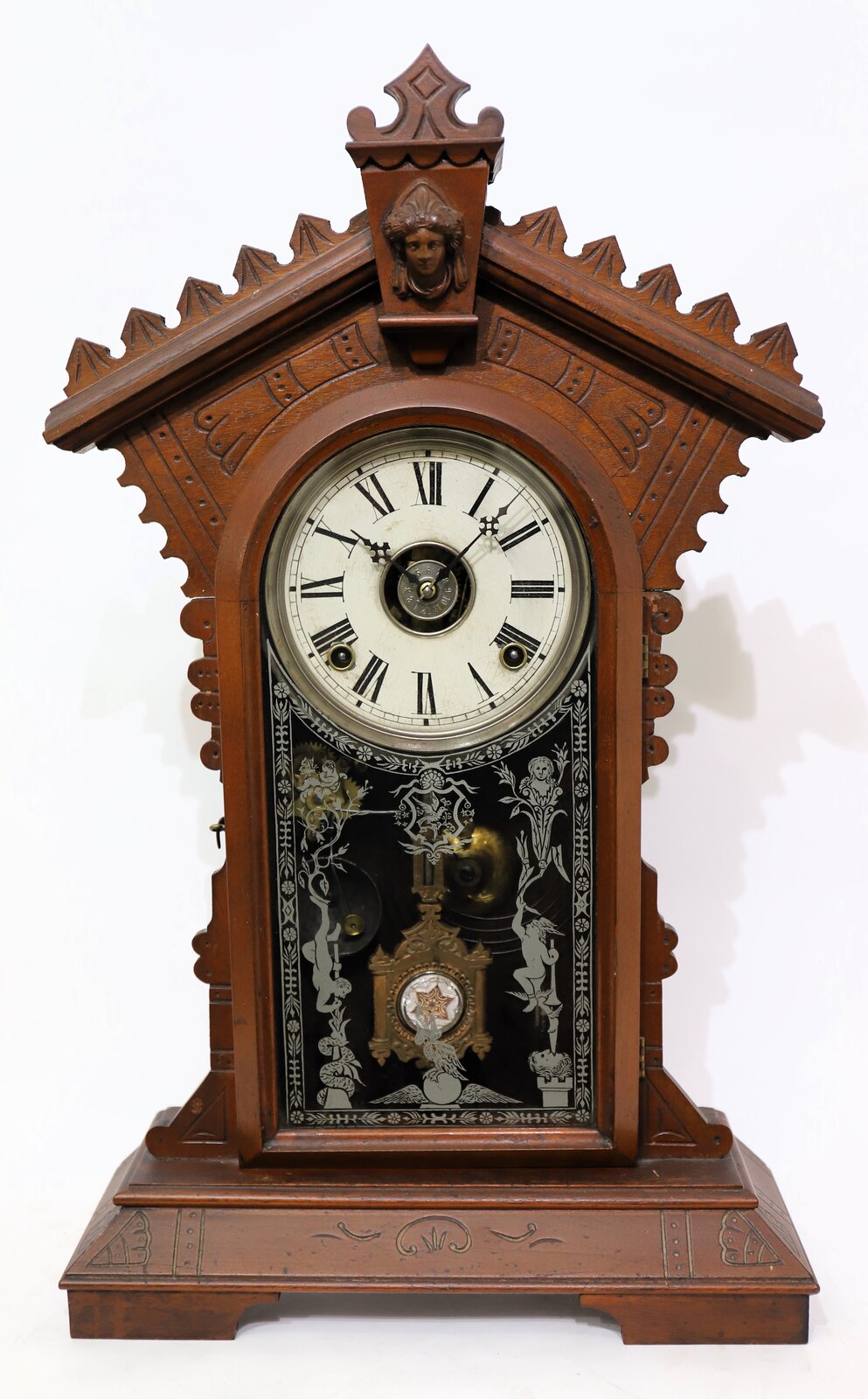 E.N. Welch Mfg. Co. “Dolaro”, ca. 1885. — Antique Clocks Price Guide