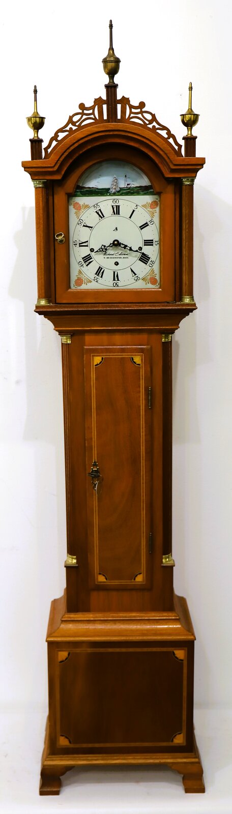 Richard Swan grandmother rocking ship clock, ca. 1990? — Antique Clocks Price Guide