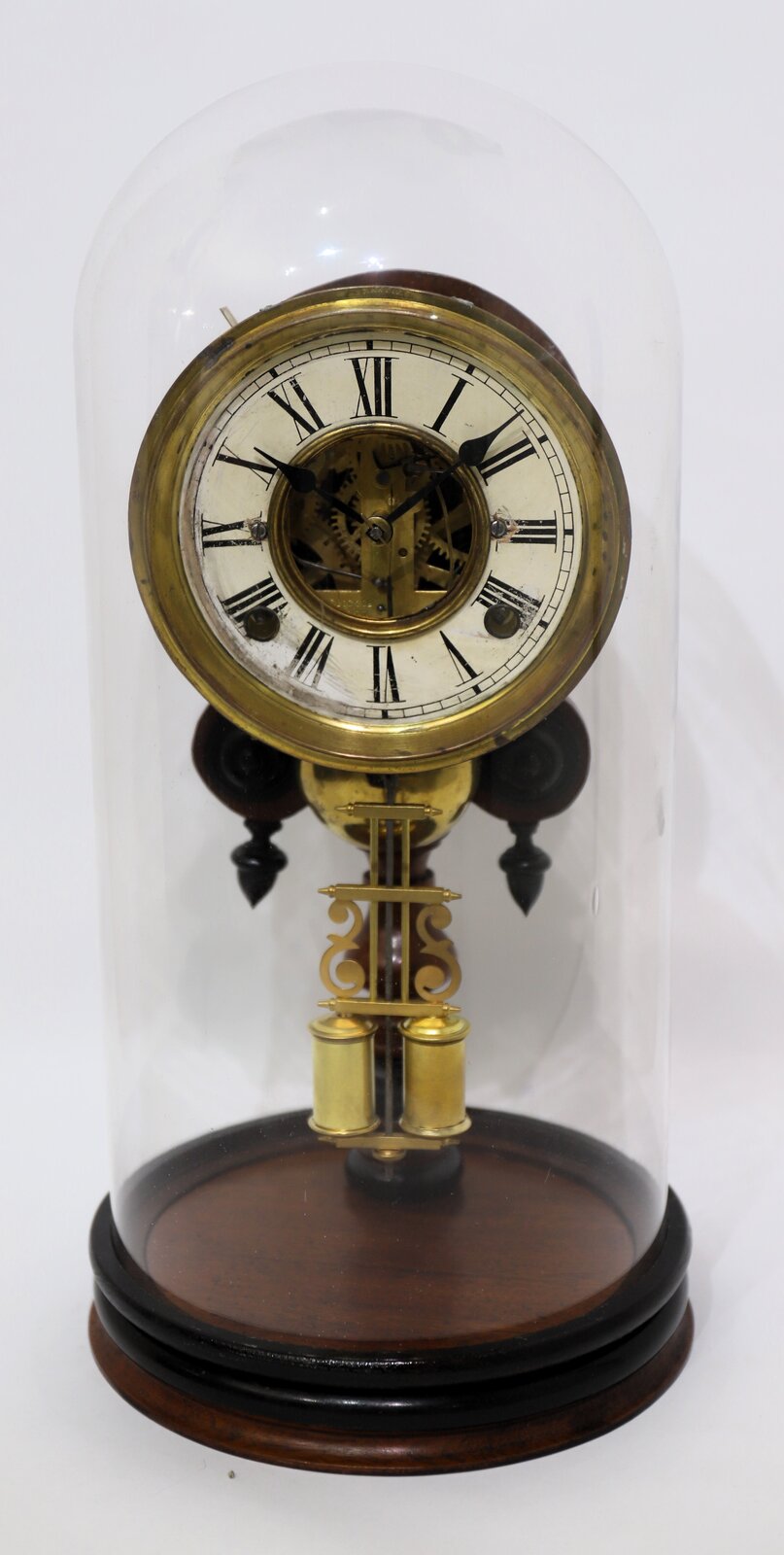 Ansonia Clock Co. “Single Post Crystal Palace”, ca. 1875. — Antique Clocks Price Guide