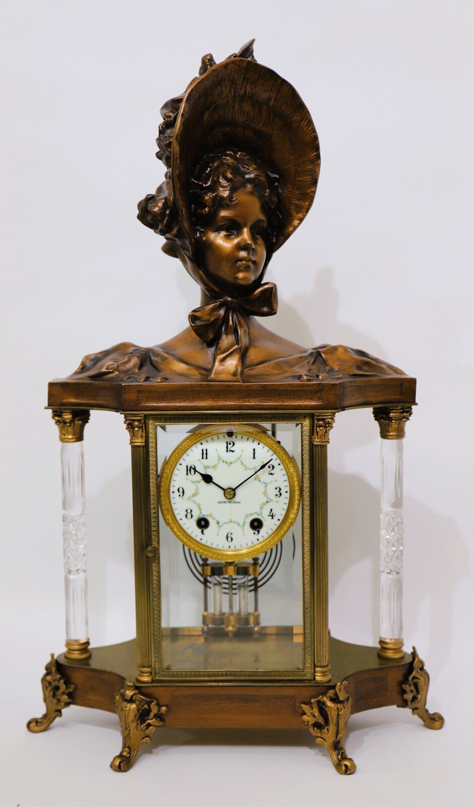 Seth Thomas Clock Co. “Empire No. 31”, ca. 1905. — Antique Clocks Price Guide