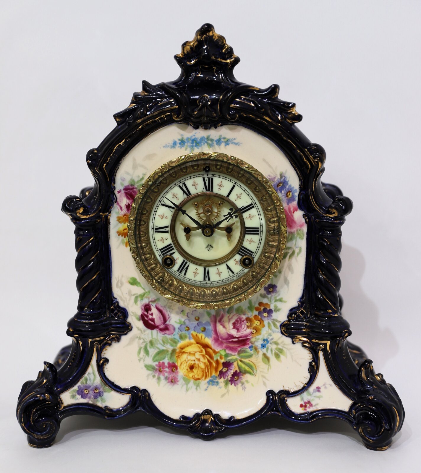 Ansonia Clock Co. “La Verdon”, ca. 1901. — Antique Clocks Price Guide