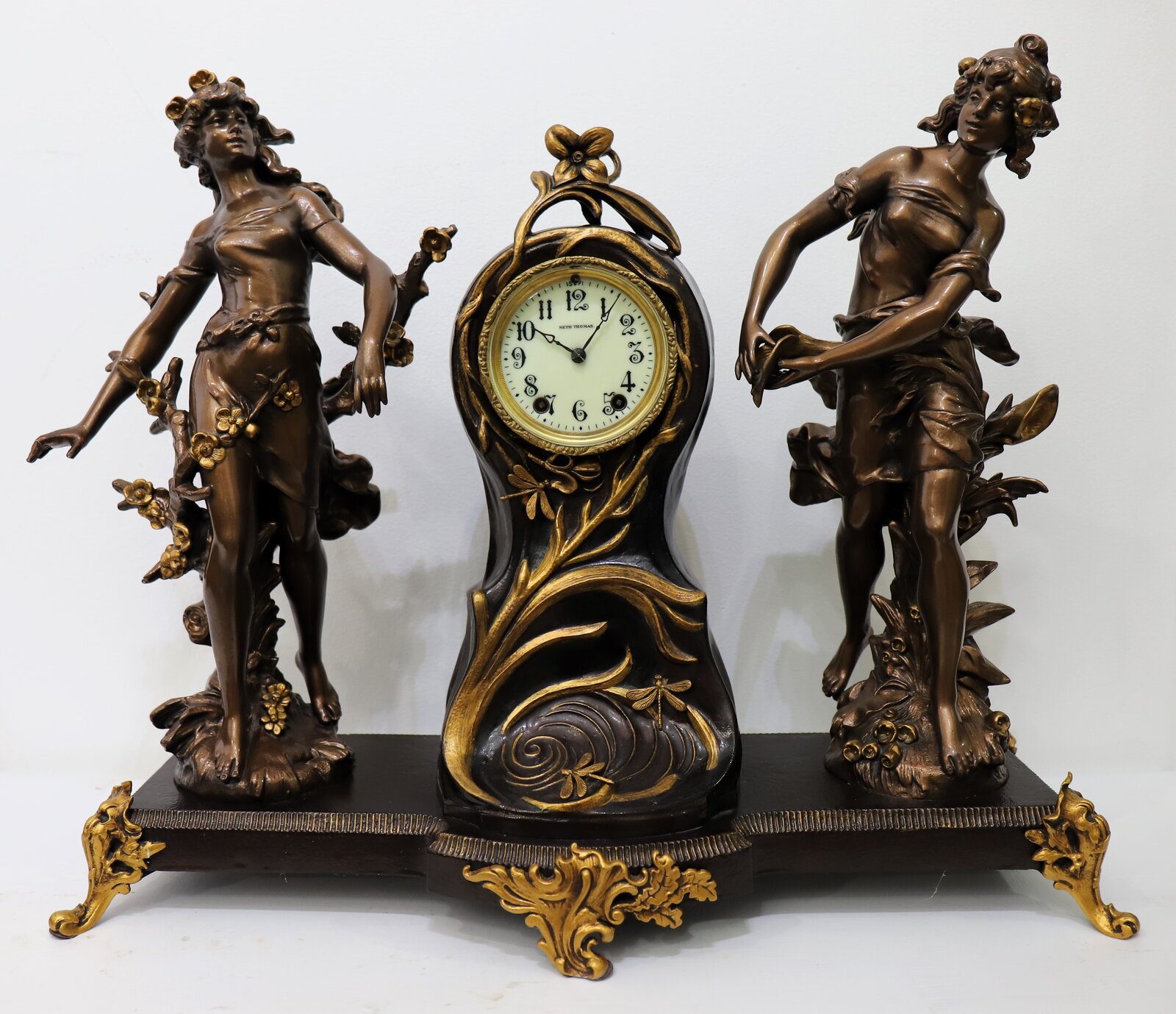 Seth Thomas Clock Co. “Inspiration and Innocence”, ca. 1906. — Antique Clocks Price Guide