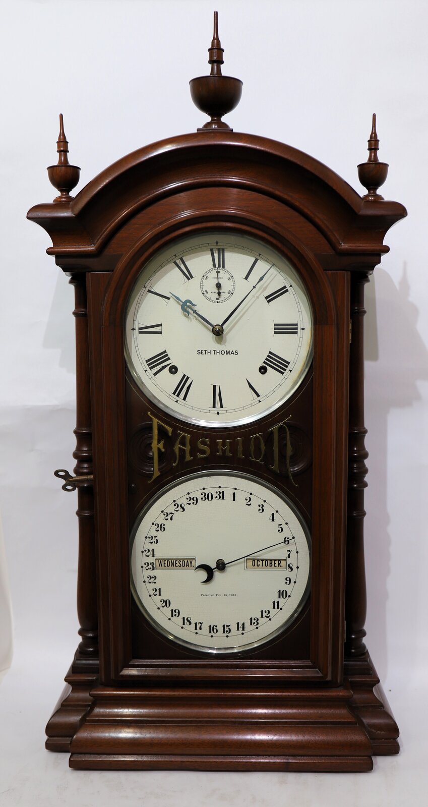 Seth Thomas Clock Co. “Fashion No. 8”, ca. 1887. — Antique Clocks Price Guide