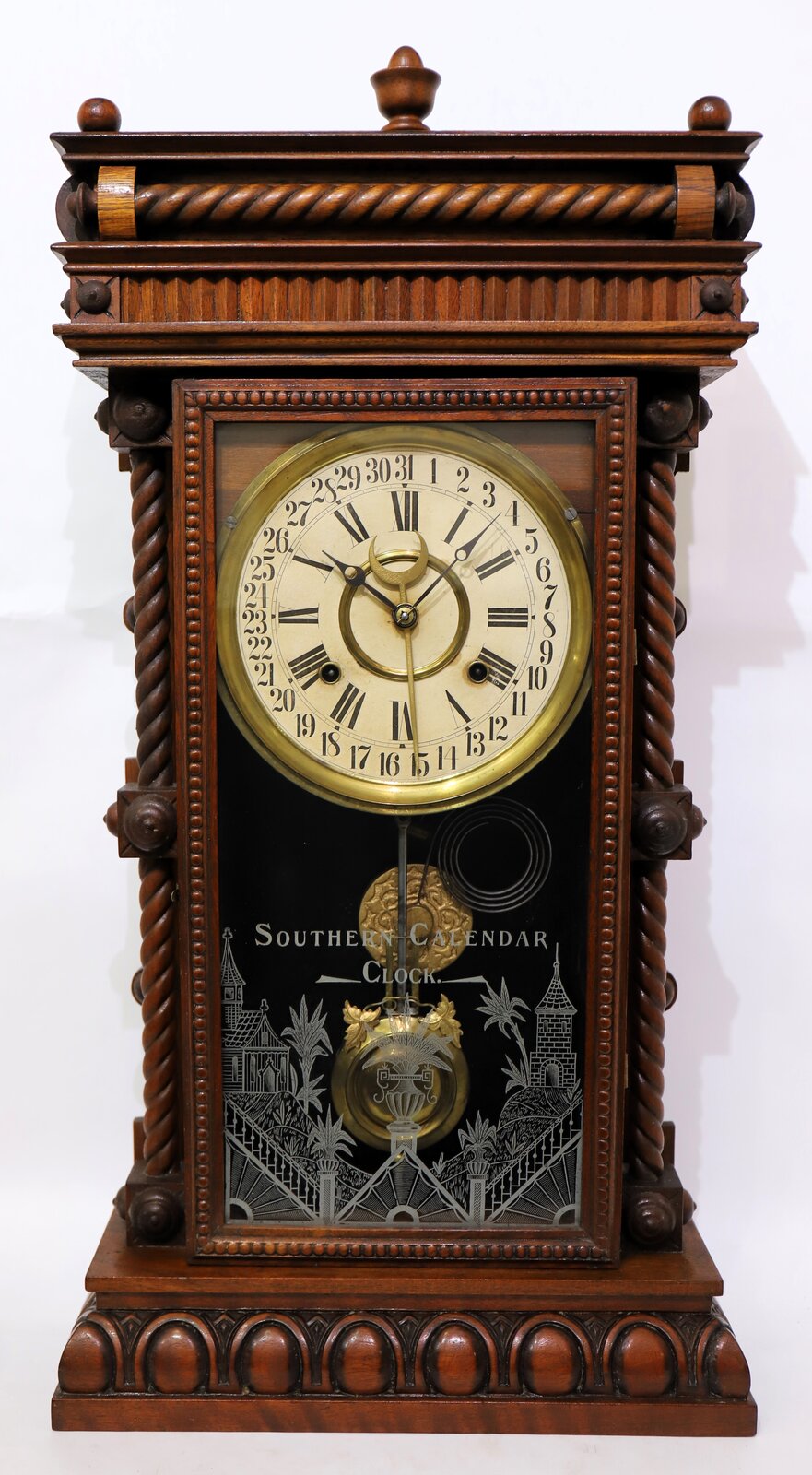 Southern Calendar Clock Co. “Fashion”, ca. 1895. — Antique Clocks Price Guide