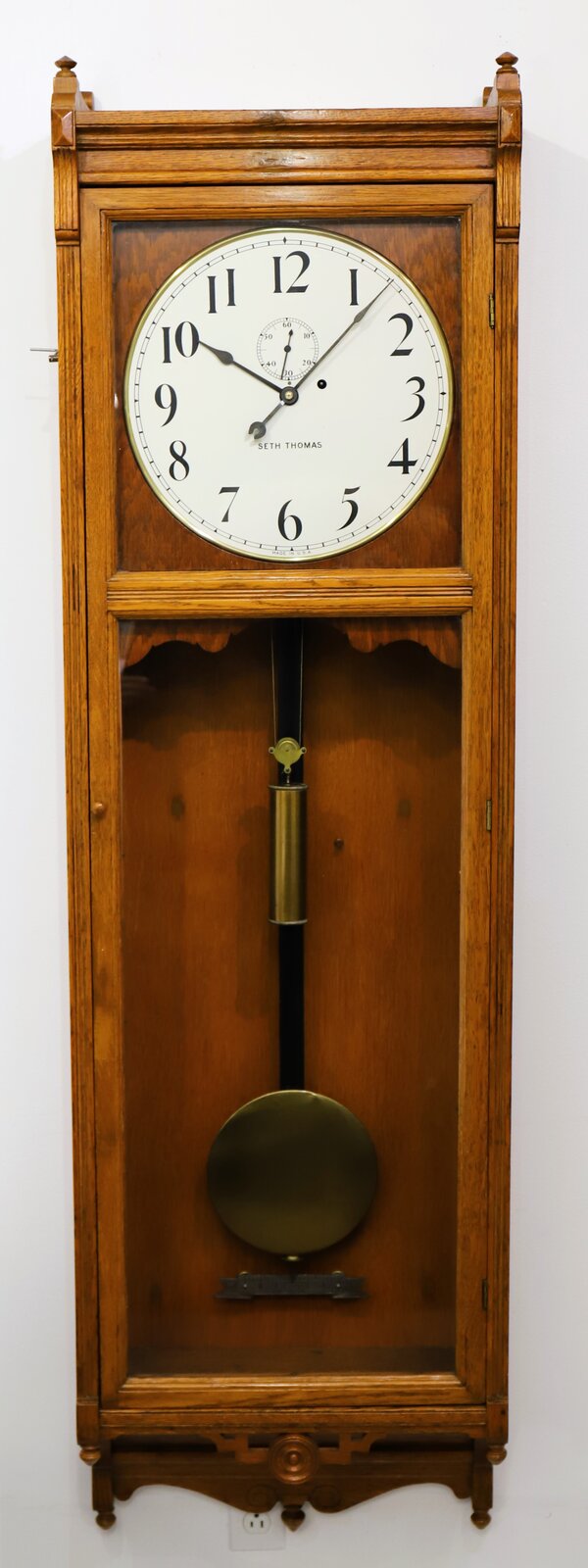 Seth Thomas Clock Co. “Regulator No. 17”, ca. 1885. — Antique Clocks Price Guide