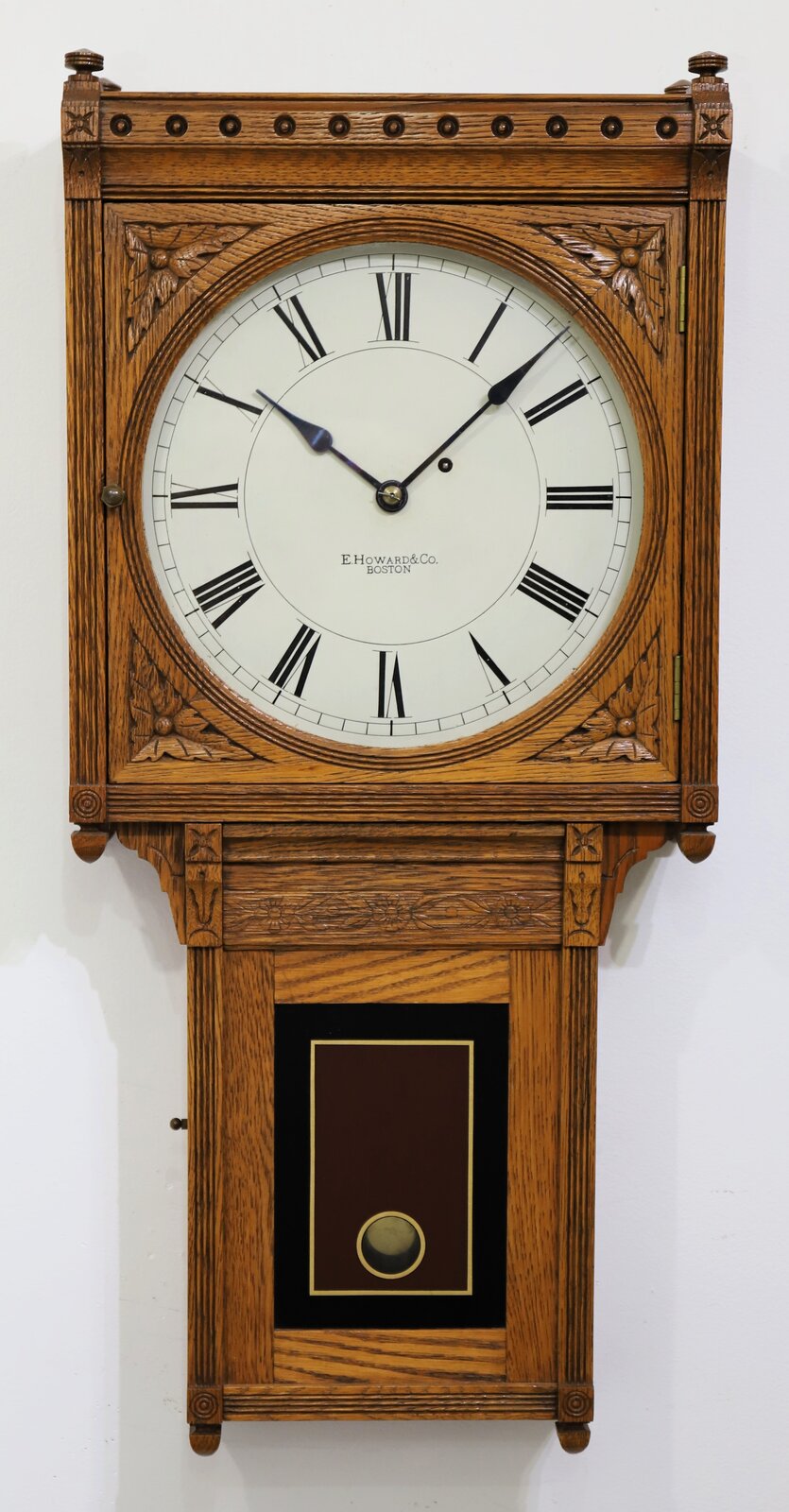 E. Howard & Co. “No. 75 Regulator”, ca. 1889. — Antique Clocks Price Guide