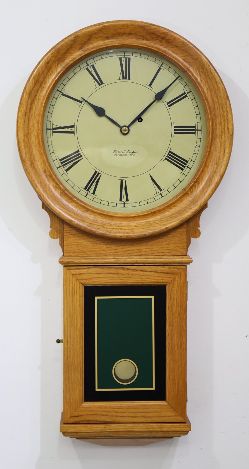 Foster Campos “No. 70 Regulator”, ca. 1979. — Antique Clocks Price Guide