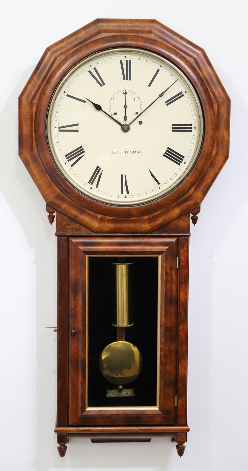 Seth Thomas Clock Co. “Regulator No. 3”, ca. 1900. — Antique Clocks Price Guide