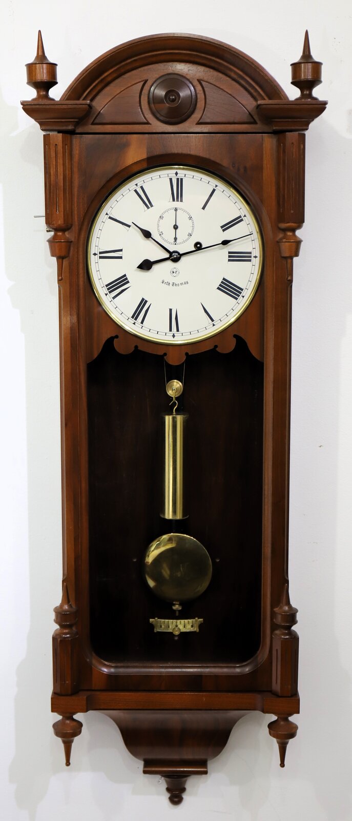 Seth Thomas Clock Co. “Regulator No. 6” REISSUE, 1977. — Antique Clocks Price Guide