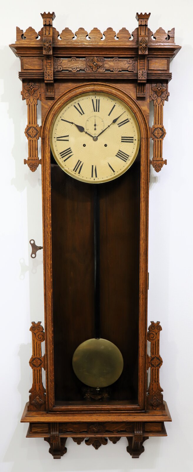 E.N. Welch Mfg. Co. “Regulator No. 12” ca. 1889. — Antique Clocks Price Guide