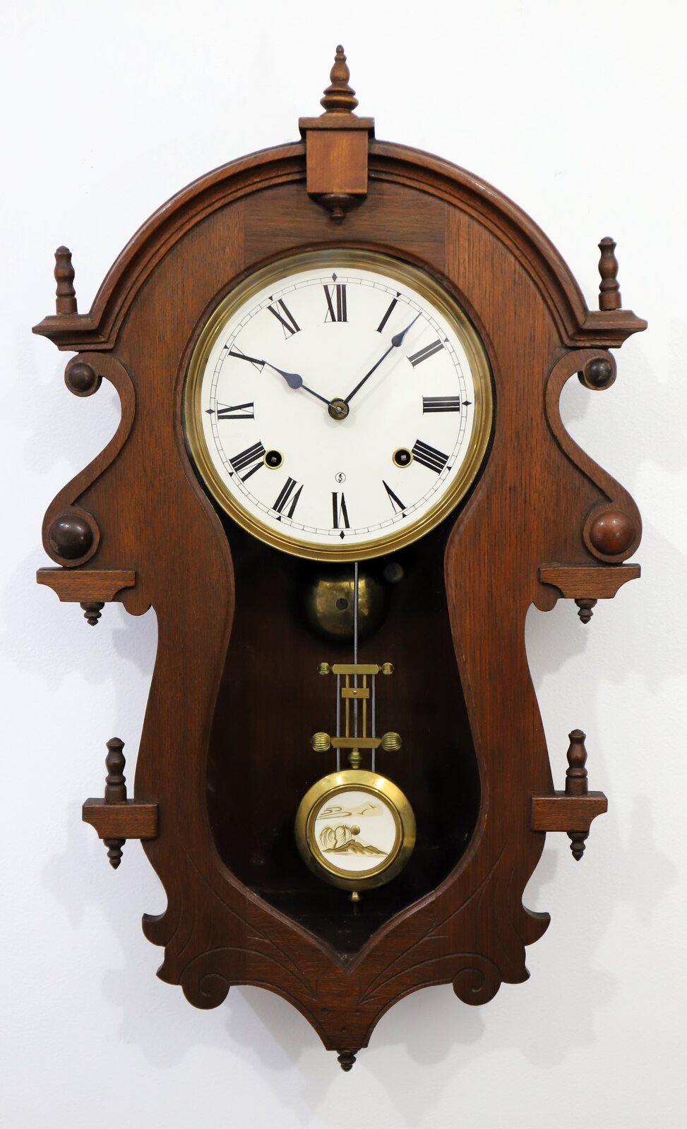 Geo. A. Jones & Co. “Hanging Monogram”, 1864–1873. — Antique Clocks Price Guide