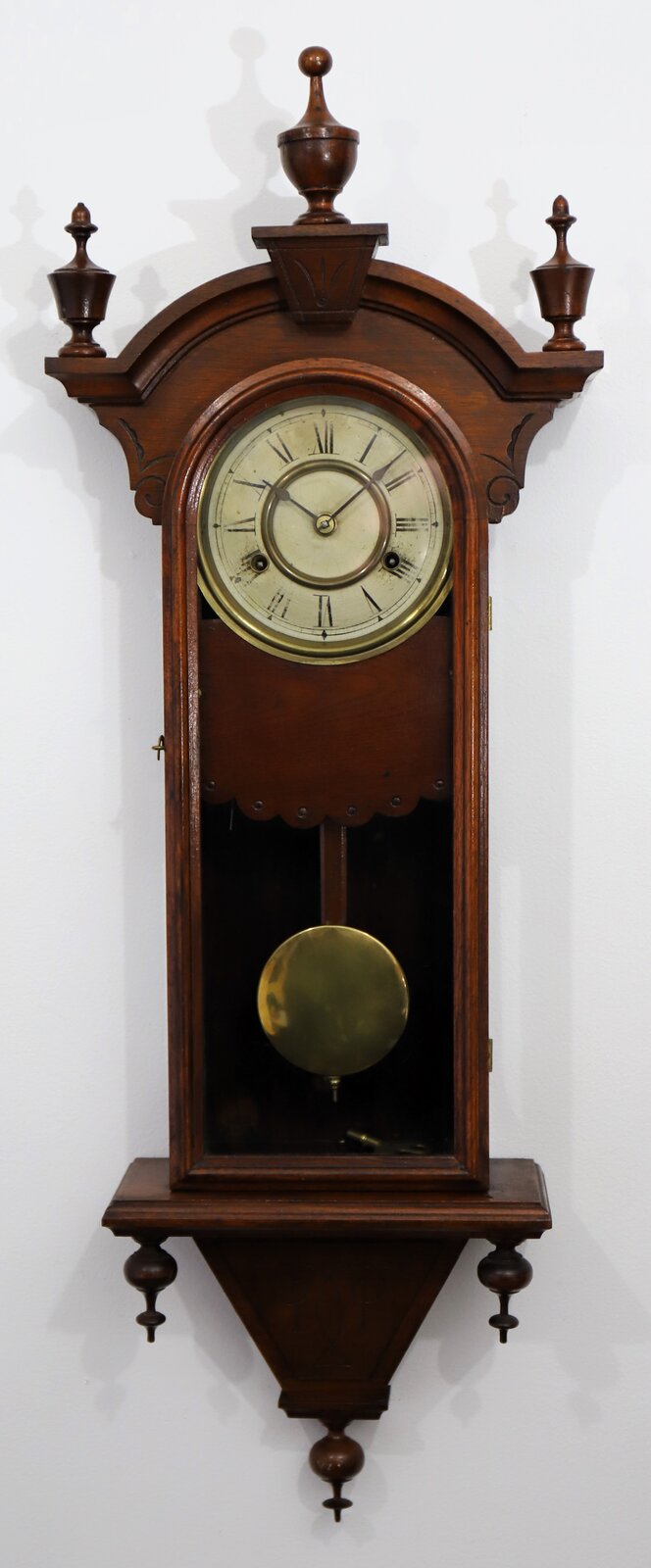 New Haven Clock Co. “Winnipec Regulator”, ca. 1889. — Antique Clocks Price Guide