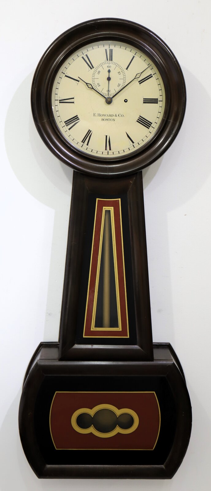 E. Howard & Co. “No. 1 Regulator” banjo, ca. 1874. — Antique Clocks Price Guide