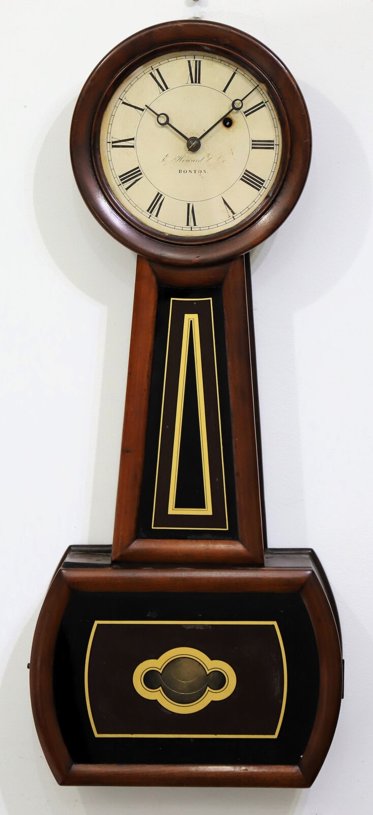 E. Howard & Co. “No. 5 Regulator” banjo, ca. 1860. — Antique Clocks Price Guide