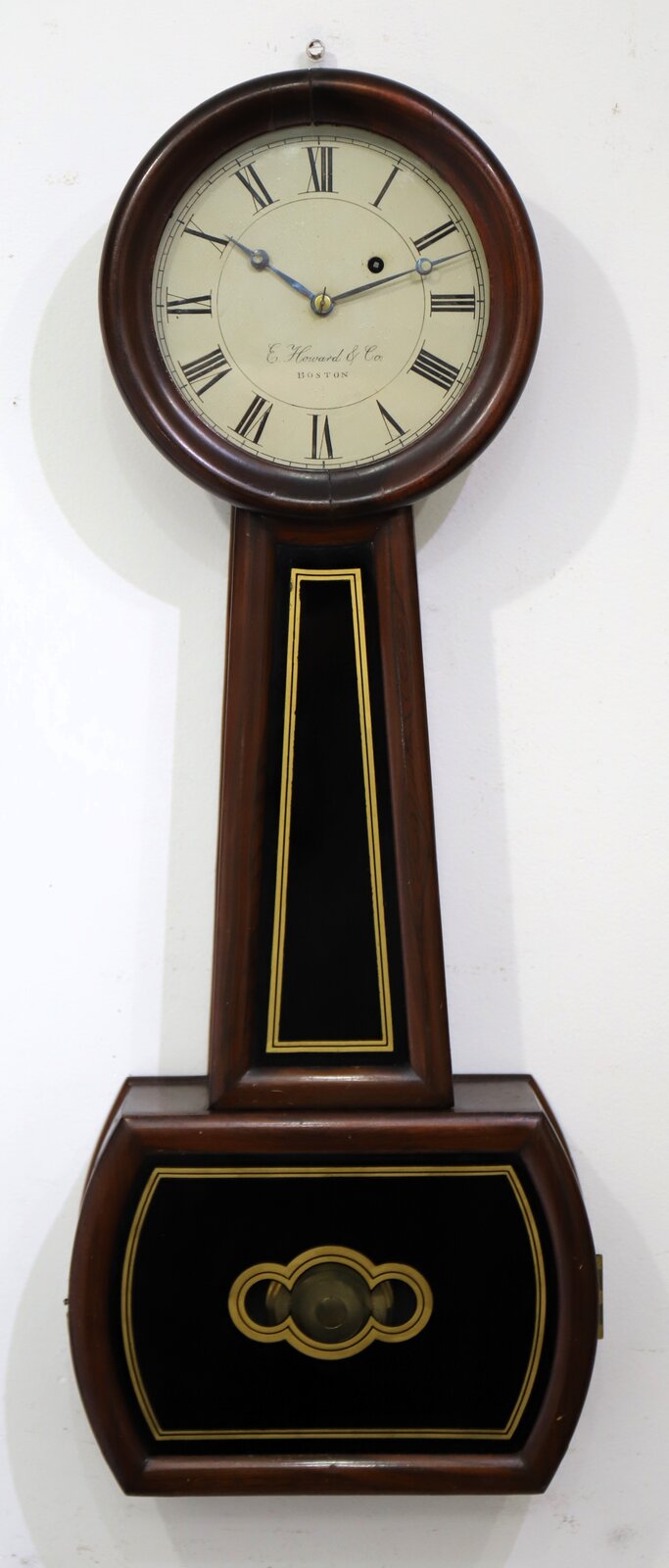 E. Howard & Co. “No. 5 Regulator” banjo, ca. 1860. — Antique Clocks Price Guide