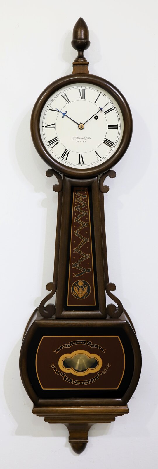 E. Howard & Co. “Bicentennial Banjo”, 1976. — Antique Clocks Price Guide