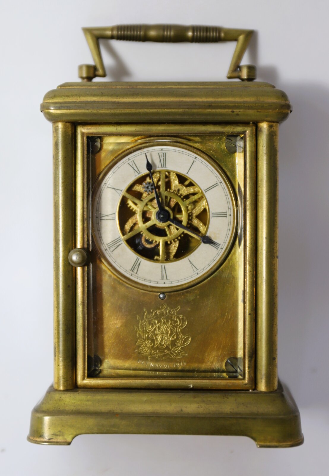 European carriage clock, ca. 1900? — Antique Clocks Price Guide