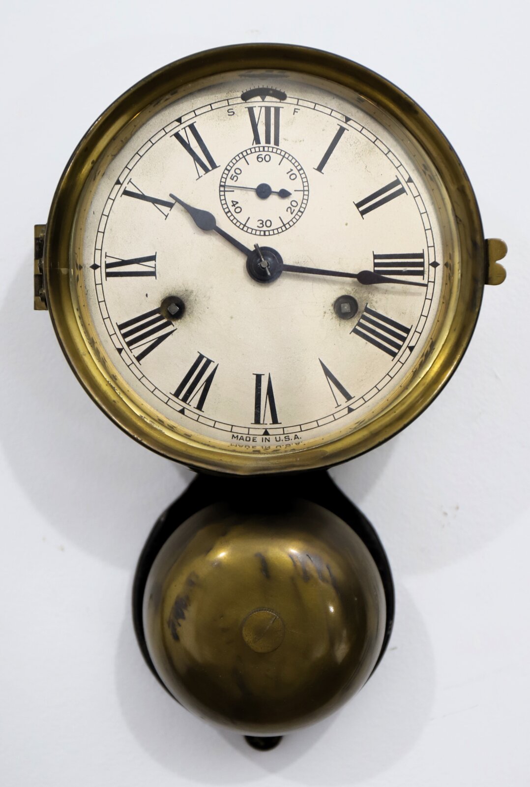 Seth Thomas Clock Co. “Ship’s Bell”, ca. 1884. — Antique Clocks Price Guide