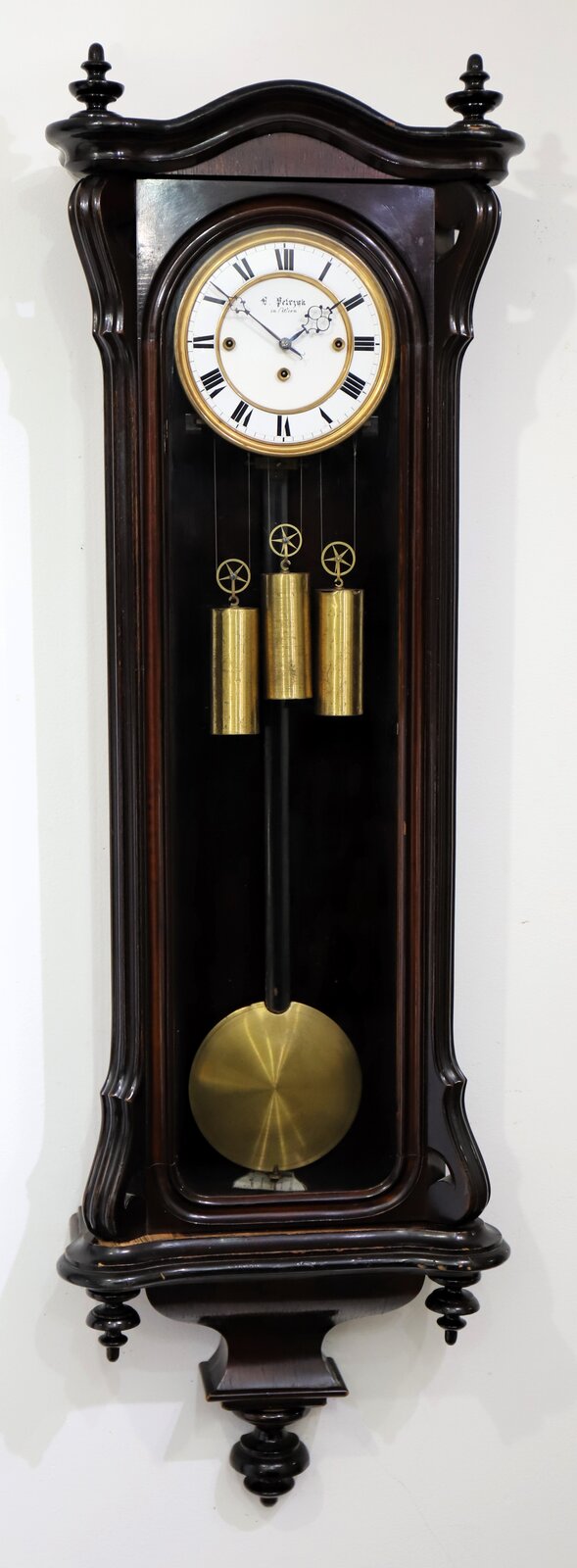 L. Petryzk grand sonnerie Vienna, ca. 1860. — Antique Clocks Price Guide
