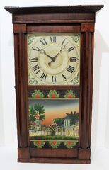 Isaac Packard shelf clock, ca. 1830.