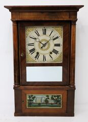 Williams, Orton & Preston 30-hour empire shelf clock, 1837-1843.