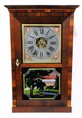 E.C. Brewster & Co. spring-driven shelf clock, 1840–1843.