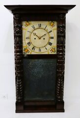 Abner Jones Empire shelf clock, 1835-1841.