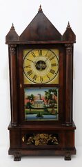 Spencer, Hotchkiss & Co. Eight Day Repeating Brass Clock, 1829–1840.