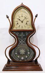 J.C. Brown acorn shelf clock, 1847-1850.