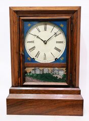 Forestville Mfg. Co. cottage clock, 1842-1849.