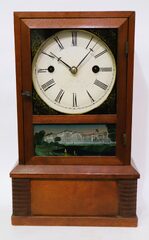 Forestville Mfg. Co. cottage clock, 1842-1849.