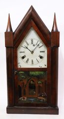 Smith & Goodrich 30-hour steeple fusee, 1847-1852.