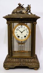 Seth Thomas Clock Co. “Empire No. 25” (Rough Rider), ca. 1909.