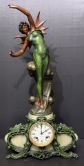 Ansonia Clock Co. “Superba and La Vague”, ca. 1904.
