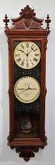 Ithaca Calendar Clock Co. “No. 1 Regulator” REPRODUCTION, ca. 1980.