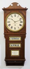 Prentiss Clock Improvement Co. “Empire with Calendar”, 1891-1900.