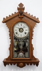 Welch, Spring & Co. “Dolaro” wall clock, ca. 1886.